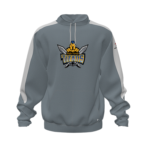 [CUS-DFW-HOOD-FLC-LSL-GRY-YXS-LOGO2] Hoodie (Youth XS, Gray, Logo 2)