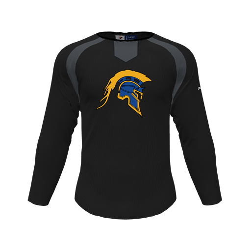 [CUS-DFW-PULL-FLC-CNK-LSL-BLK-YS-LOGO1] Pullover (Youth S, Black, Logo 1)