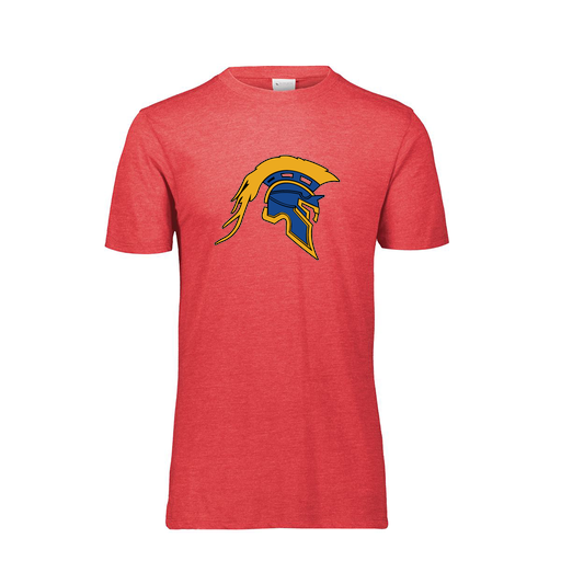 [FTSCUBRD-AS-LOGO1] Decker Men's Tri-Blend T-Shirt - Short Sleeve (Adult S, Red, Logo 1)