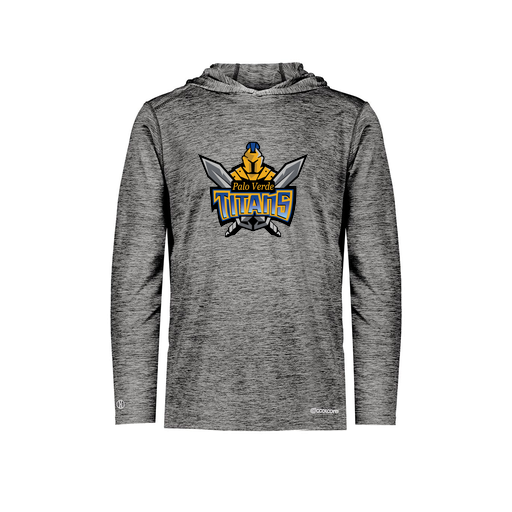 [FOLHCGBK-AS-LOGO2] Decker Men's Charge Hoodie (Adult S, Black, Logo 2)