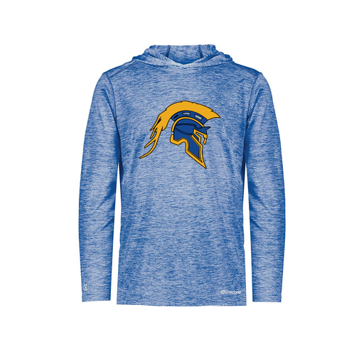 [FOLHCGRY-AS-LOGO1] Decker Men's Charge Hoodie (Adult S, Royal, Logo 1)