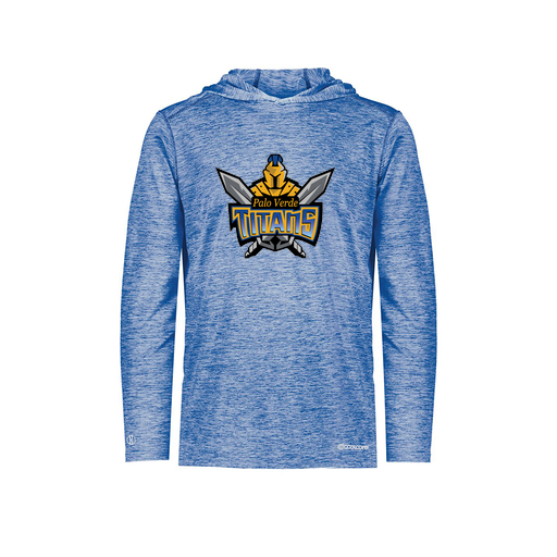 [FOLHCGRY-AS-LOGO2] Decker Men's Charge Hoodie (Adult S, Royal, Logo 2)