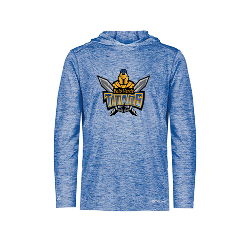 [FOLHCGRY-YS-LOGO2] Decker Youth Charge Hoodie (Youth S, Royal, Logo 2)